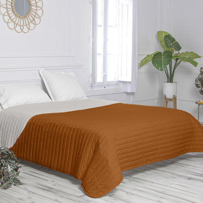 Seline Cotton Solid Colour Bedspread