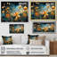 Orange orange, tropical, enchevêtrement VI - Collages abstraits, art mural, salon-1494759500-1494759501