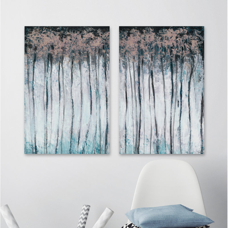 Magical Forest by Parvez Taj - 2 Piece Multi-Piece Image on Canvas, 18" H x 12" W x 1.5" D
