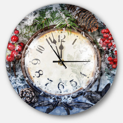 Très grande horloge murale Swigart