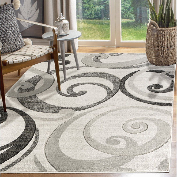 Tapis gris Abbie-Jo