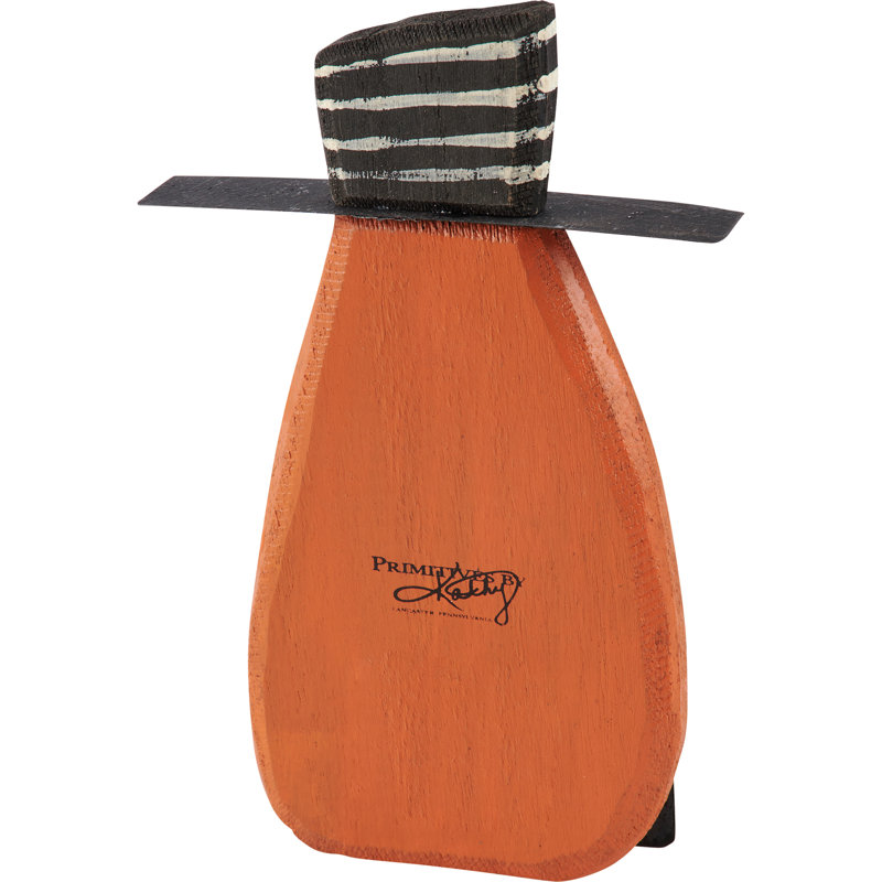  Pumpkin Head Rustic Chunky Sitter