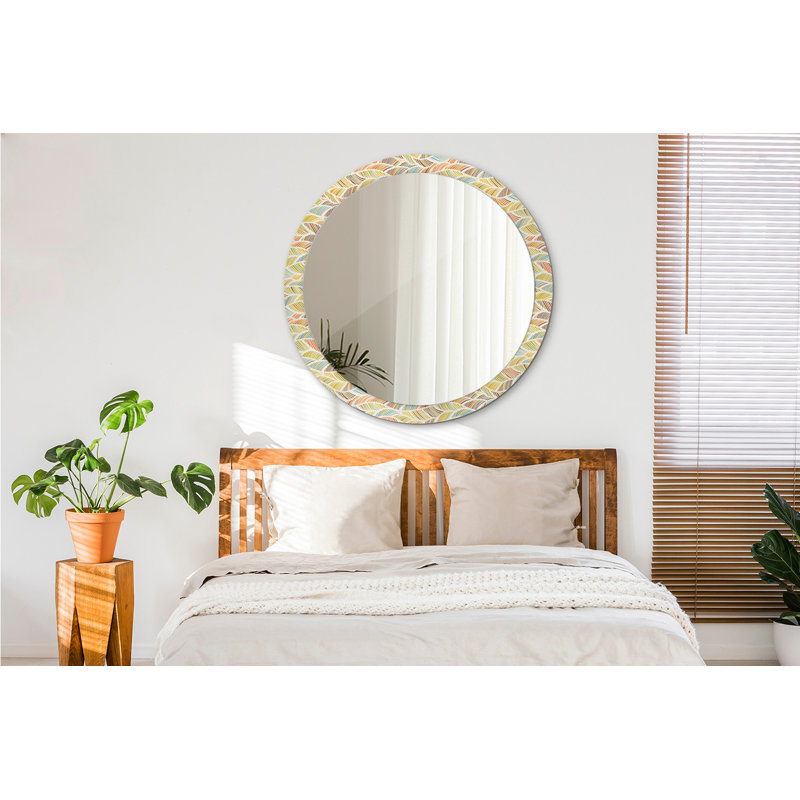 Huldar Glass Flat Wall Mirror