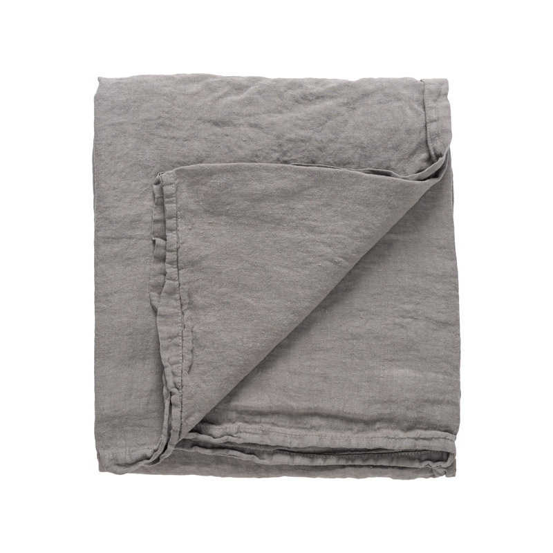 Maria Table Cloth 100% Li, Dusk Gray, 55.13" Square