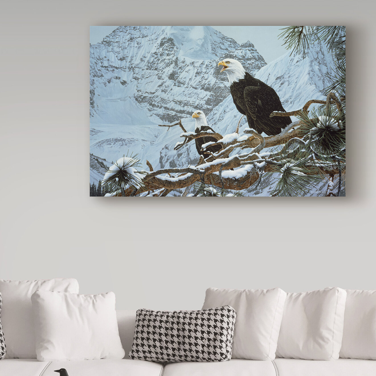 Philippine Eagle Flag Canvas Print for Sale by parkerku