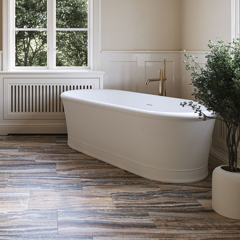 Infinity Stone 12x24 Matte Porcelain Tile, Amber