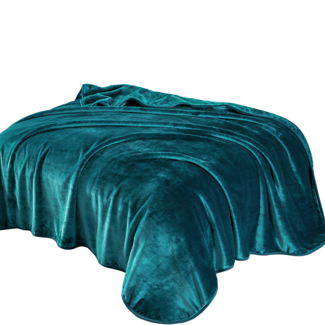 Heavy Single Ply Korean Style Mink Blanket Chezmoi Collection 