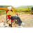 Outdoor Chair With Rocking Motion - Red, For Relaxing In Garden Portable Seat , Outdoors-1000501249
