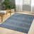 Machine Woven Oriental Area Rug