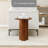 Paloma Solid Wood Asymmetrical End Table-767021695