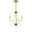 Lustre classique à 3 lumières de style bougie-86096614