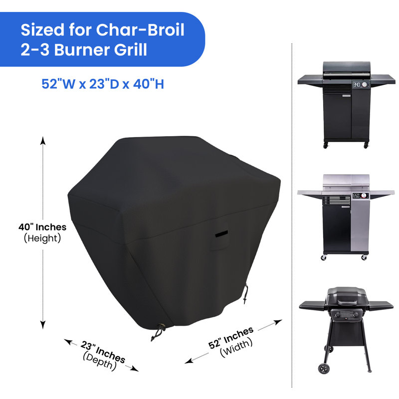 Blue Elephant 132.1cm W x 58.4cm D Grill Cover