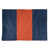 Bleu marine / Orange moyen
