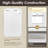 Trielle Rectangular Aluminum Framed Modern Bathroom Wall Mirror-149312859-149312858