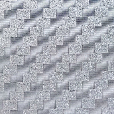 Silver 18' L X 18" W Peel And Stick Wallpaper Roll