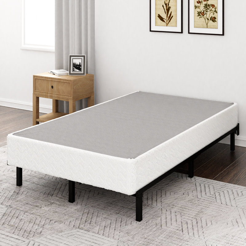 Easy Assembly Traditional Bamboo Box Spring - Multiple Sizes - Sleep by Wayfair™, Twin, Low Profile (4”)