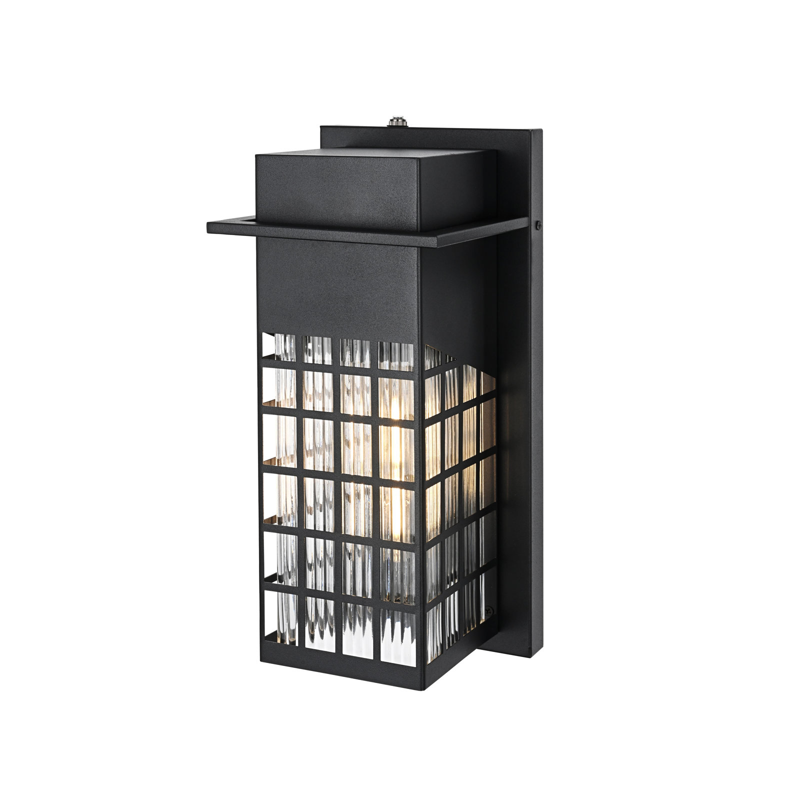 Outdoor Sconce, 15" H x 7" W x 6.5" D