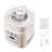 Upright Automatic Ice Cream Maker with Built-in Compressor, 1 Quart No Pre-freezing Gelato Maker & Frozen Yogurt Machine, 4 Modes Electric Sorbet-Maker, Compressor Ice Cream Machine for Home