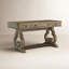 Bureau en bois massif Abana