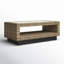 Arlette Wicker Rectangular Outdoor Coffee Table with Shelf