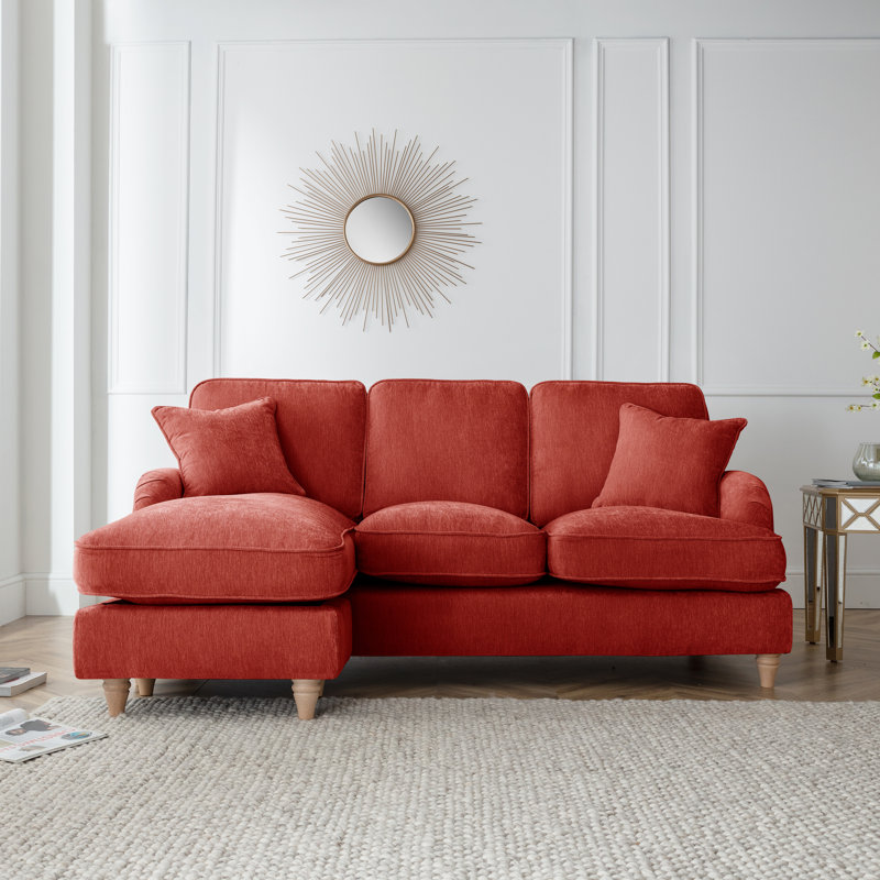 Galilee Corner Sofa, Left hand Facing, Apricot