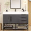 Meuble-lavabo sur pied simple 48 po-412061794