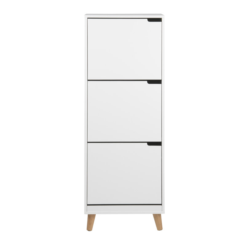 Perao 12 Pair Shoe Storage Cabinet
