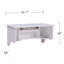Rebord mural blanc avec miroir de coiffeuse pliable - Style transitionnel pour ranger facilement vos accessoires de coiffure et vos outils de style
