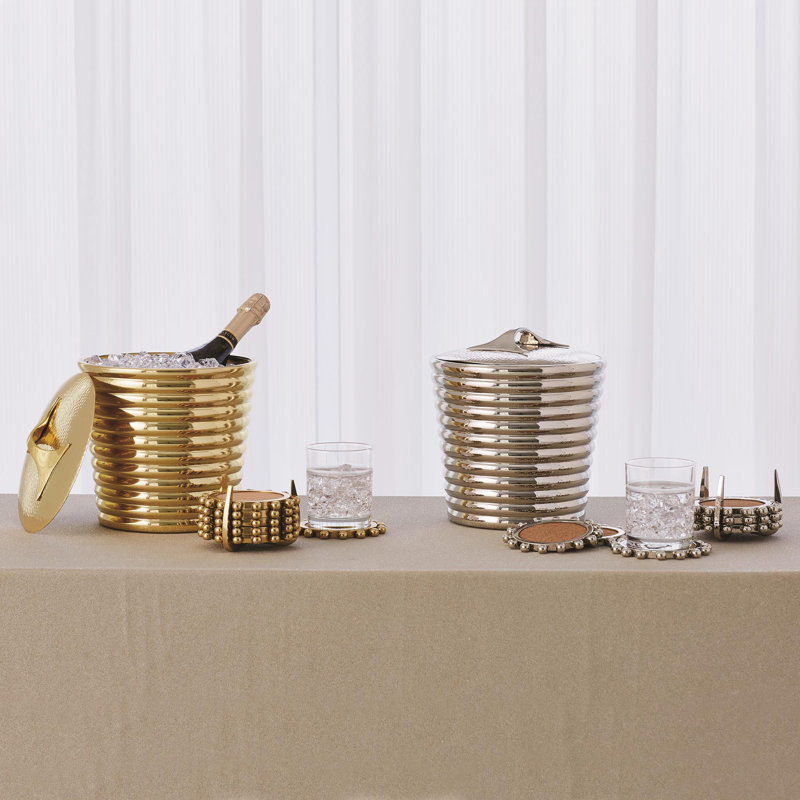 Beauty Ice Bucket, Polished Lacquered