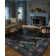 Tapis gris anthracite 