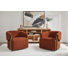 Ensemble de deux fauteuils pivotants Drumack
