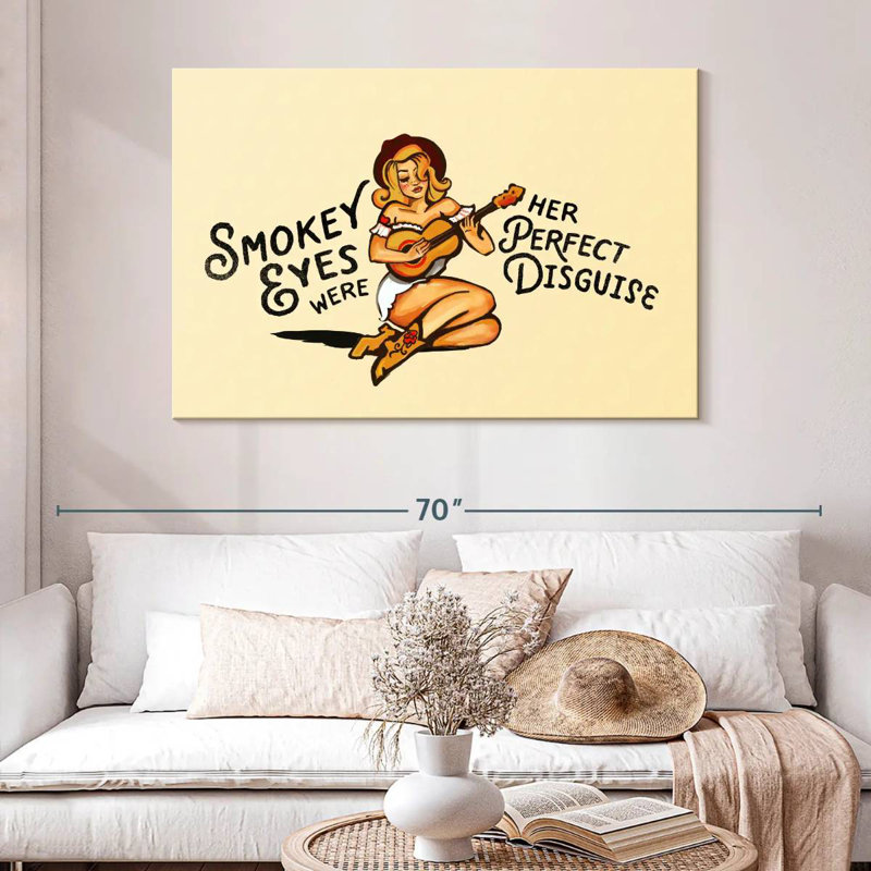 Cowboy Abarca Smokey Eyes, H 32 po x l 48 po
