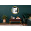 Huldar Glass Flat Wall Mirror