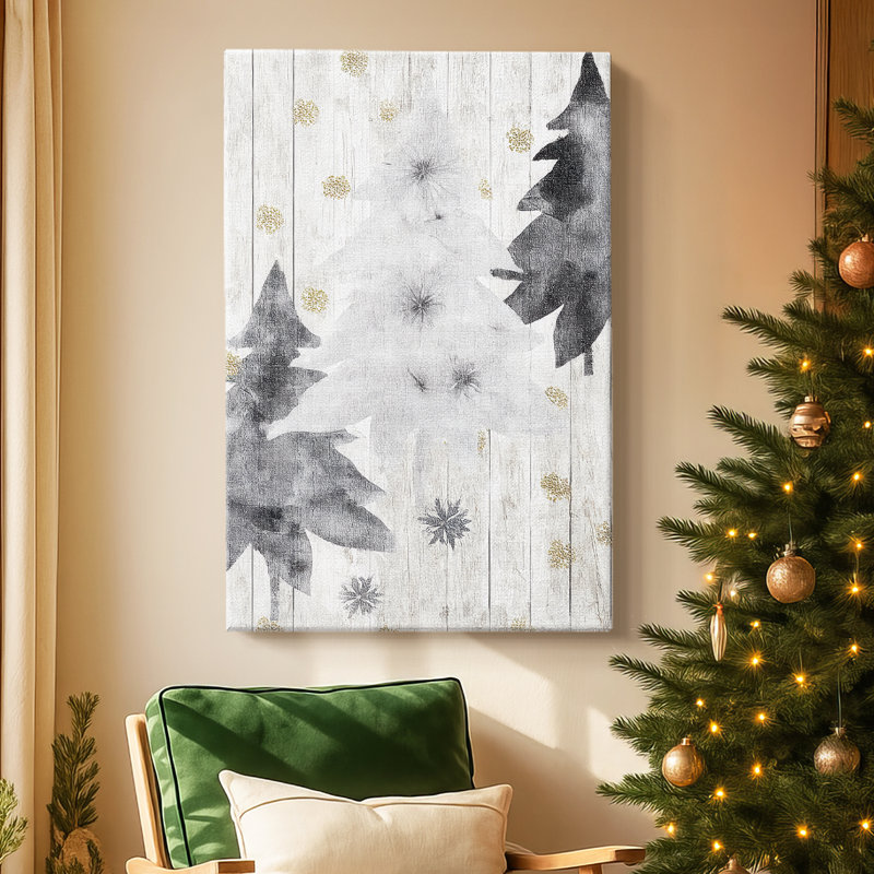 L'aube de la sérénade blanche-toile tendue avec châssis de qualité supérieure, H 48 po x l 32 po