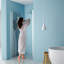Porte de douche pliante sans cadre 36 po x l 72 po avec verre trempé-102465268