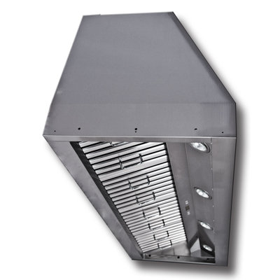 PROLINE 46" 1000 CFM Ducted Insert Range Hood in Brushed Stainless Steel
