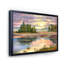 Coucher de soleil sur le lac I - peinture sur toile-59842241-59842246