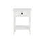 48cm W Manufactured Wood Bedside Table