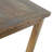 Helvig Mango Square Solid Wood Top with Solid Wood Base Dining Table