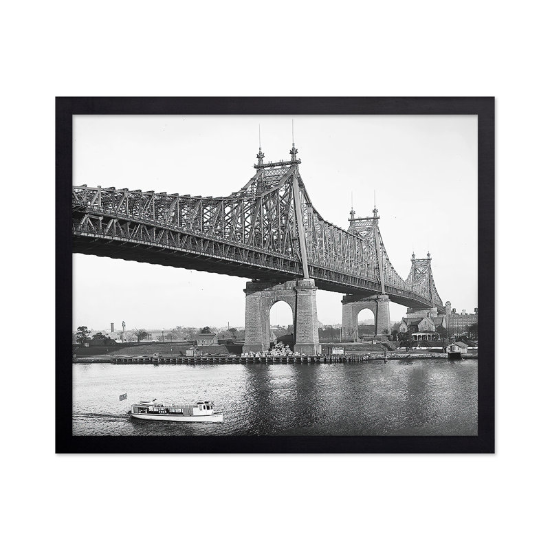 Pont de Queensboro, Unframed, Poster, 16"H x 20"W