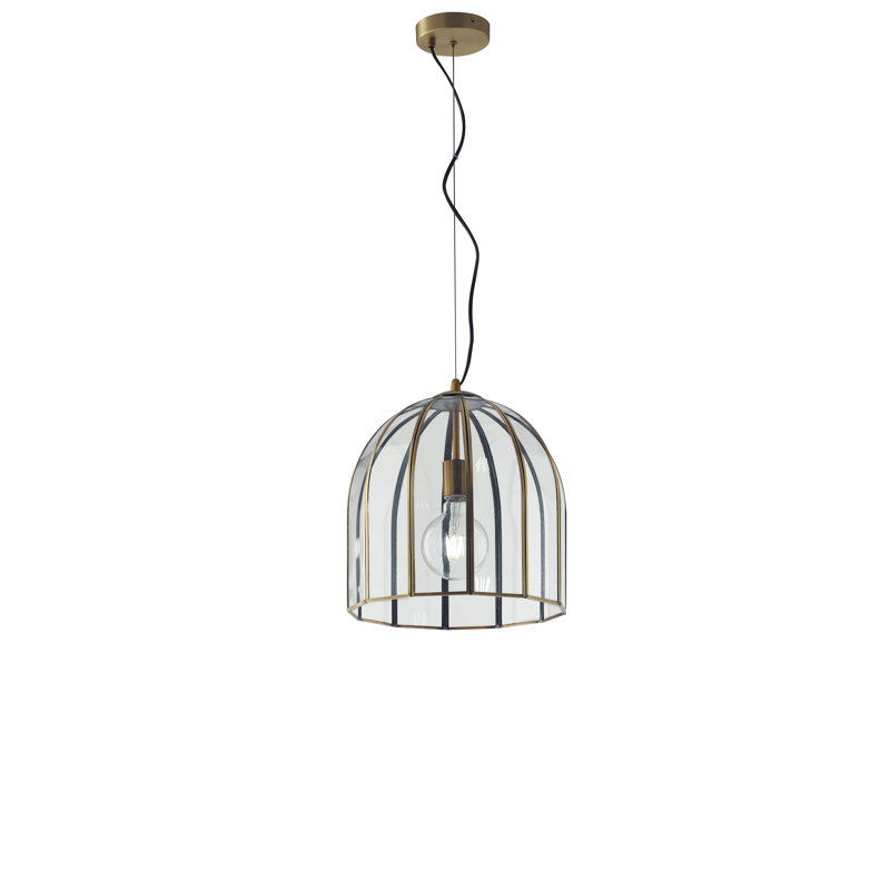 Ferrara 1 - Light Black Single Pendant