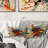 All That Jazz Colorful Joy II - Abstract Collages Printed Throw Pillow