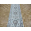 Tapis de couloir 2 pi 6 po x 18 pi 3 po Nain fin ivoire avec soie C40C4A29321546D2B3C74ADDBF1EA609