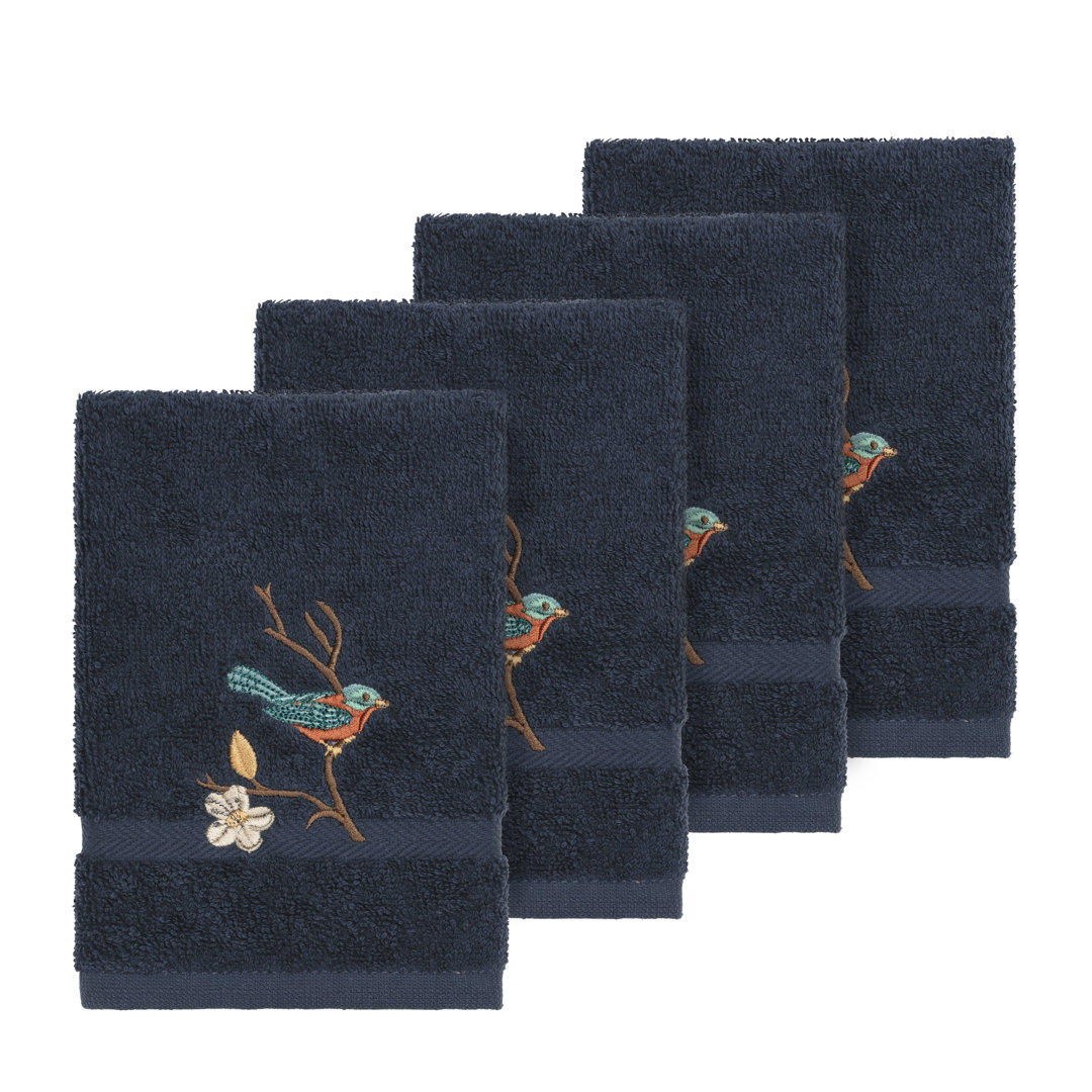 Spring Time Turkish Cotton Washcloth (Set of 4) Linum Home Textiles 