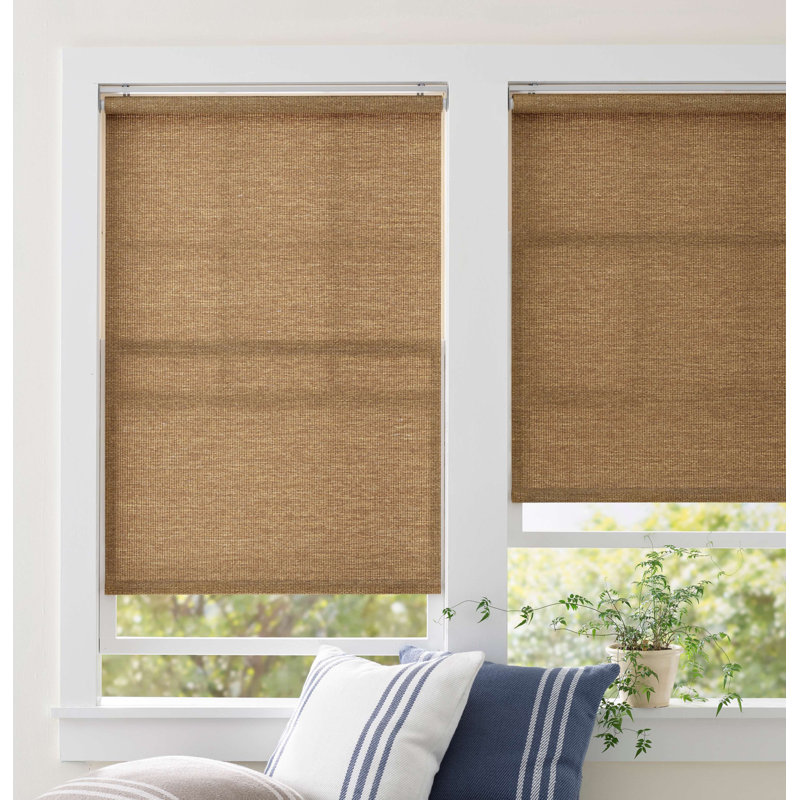 Ridge Cordless Roller Shade, Cocoa, 32"W x 72"L