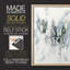 «GeometricInCoolVIIIPemiumGalleryWrarapCraves- ReadyToHang» 4 - pièces sur