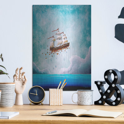 Breakwater Bay «Fantastic Voyage» par Cindy Thornton, art mural en métal