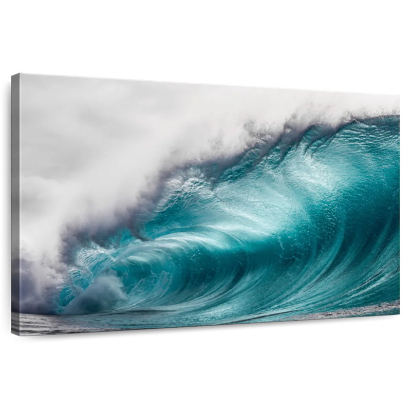 Gillard Big Blue Ocean Wave, H 8 po x l 12 po