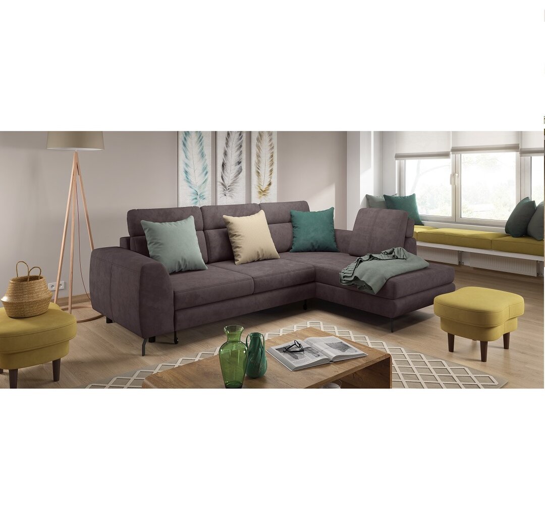 Ecksofa Dylon mit Bettfunktion