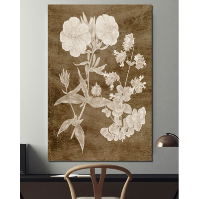 «Botanical in Taupe II», reproduction